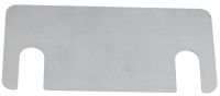Unterlegplatte für Einfach-Stahlfuß für Weitspannregal PROFI 3000